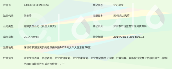 深圳中瑞德鑫企业管理咨询